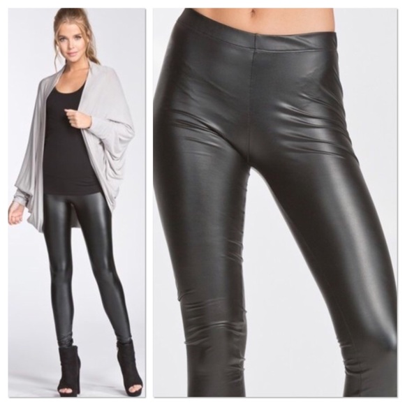 Pants - ONLY 1 LEFT! Faux Leather Leggings
